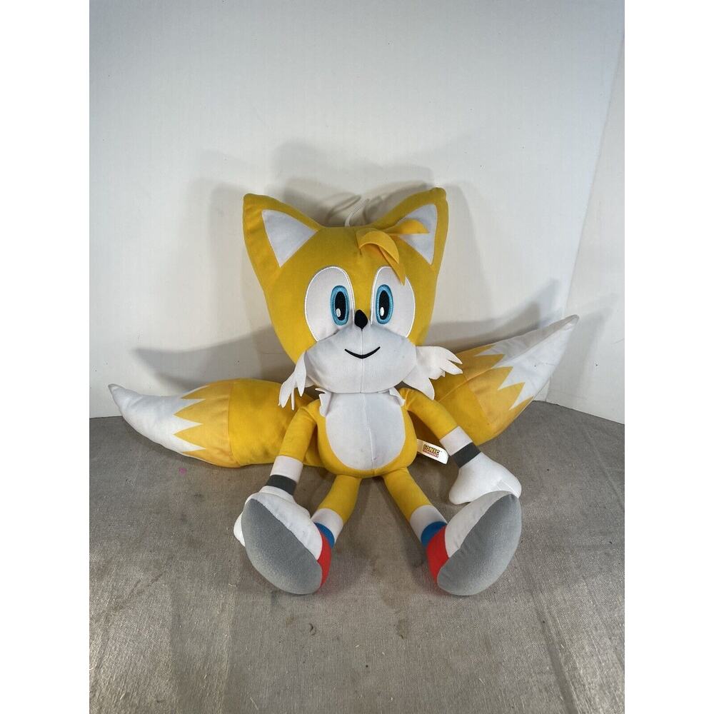 Sonic The Hedgehog Tails Plush Toy Factory 12” SEGA 2018 Stuffed Toy Collectible